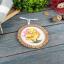 Miniature - Chicken with a bow