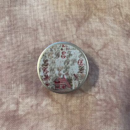 Small round tin box - G. Léger