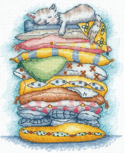 The cat is resting