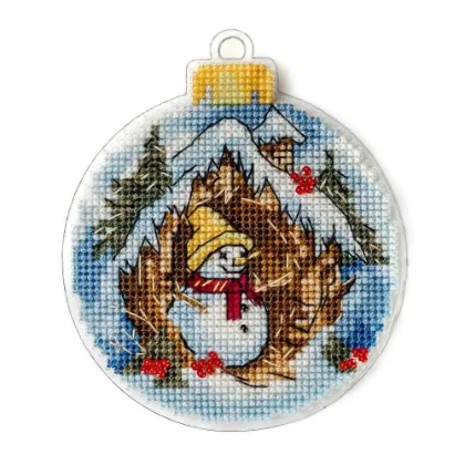 Christmas Ornaments - Snowman House