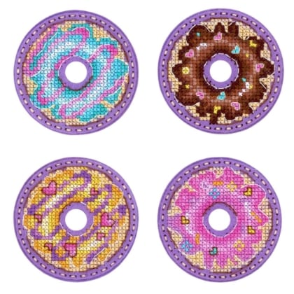 Donuts badges - Magnets (4)