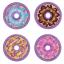 Donuts badges - Magnets (4)