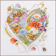 A heart of flowers