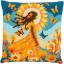 Cushion - Girl with the sun
