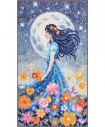 Girl with the moon