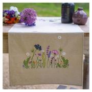 Runner - Purple garden splendor