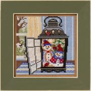 Winter Series - Snowman Lantern