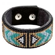 Bracelet - Green and white