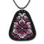 Pendant - Purple flower