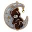 Moonlit dreams - brown bear