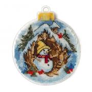 Christmas Ornaments - Snowman House