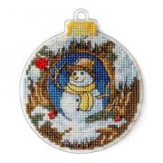 Christmas Ornaments - Snowman In Hat