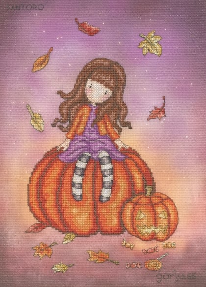 Gorjuss: Pumpkin Perch