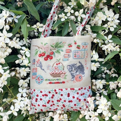 Sac « Cerisette et bobinette » - Linen