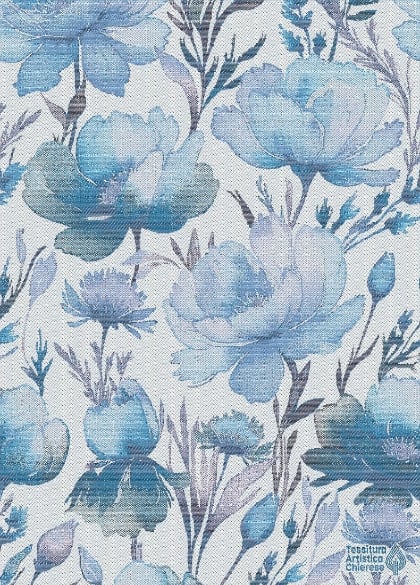 Kitchen towel - Giulia - Blue - NO Aida