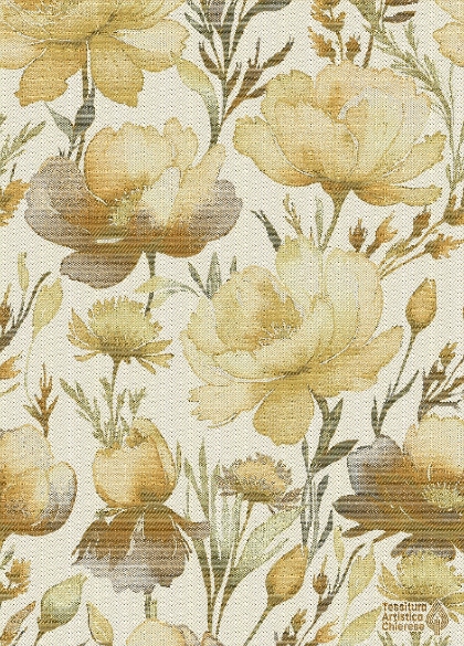 Kitchen towel - Giulia - Yellow - NO Aida