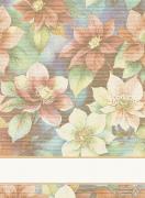 Kitchen towel - Fiori di Natale - Gold-Multicolor Lurex