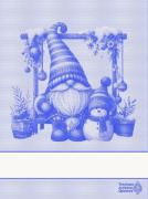 Kitchen towel - Eldrin - Blue