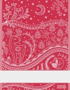 Kitchen towel - Incanto - Red Lurex