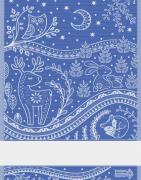Kitchen towel - Incanto - Blue Lurex
