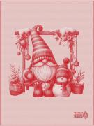 Kitchen towel - Eldrin - Red - NO Aida
