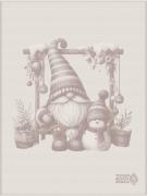 Kitchen towel - Eldrin - Ecru - NO Aida