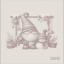 Kitchen towel - Eldrin - Ecru - NO Aida