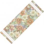 Runner - Fiori di Natale - Gold-Multicolor Lurex