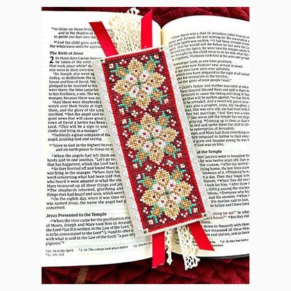 Christmas Tapestry Bookmark