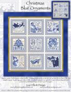 Christmas Blue Ornaments - PDF