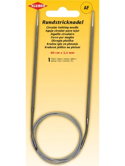 Round Knitting Needles - 80 cm x 3.5 mm