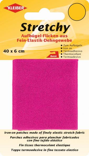 Stretchy Iron-on Fabric - Pink