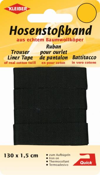 Trouser Liner Tape - Black