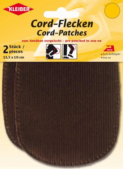 Cord Patches - Brown