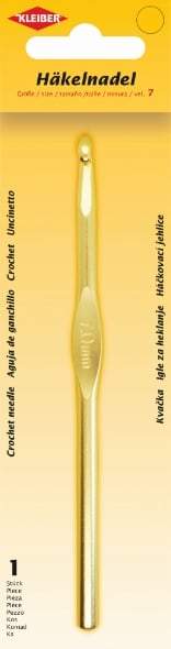 Golden Crochet Needle - 7mm