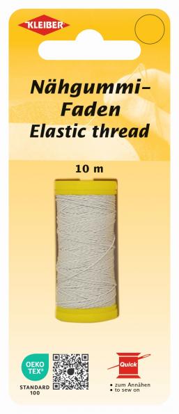 Elastic thread - White