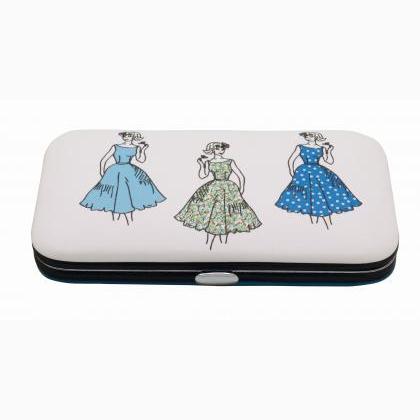 Sewing Kit “Three Ladies” - Navy