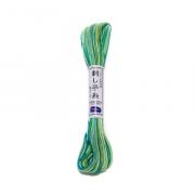 Multicolor Green Sashiko thread