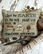 Cross Stitch - Save the Earth