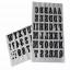 Transfer Iron-on letters - Black