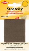 Stretchy Iron-on Fabric - Brown