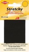 Stretchy Iron-on Fabric - Black