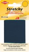 Stretchy Iron-on Fabric - Dark Blue