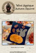 Wool Applique - Autumn Squirrel