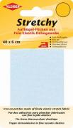 Stretchy Iron-on Fabric - Light Blue