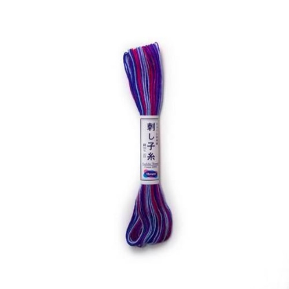 Multicolor Violet Sashiko thread