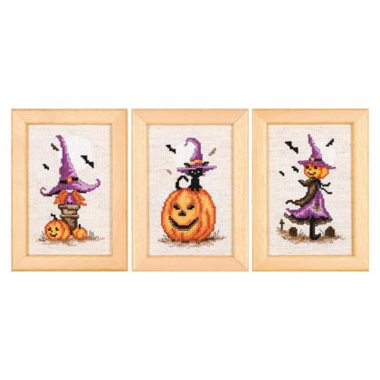 Miniature kit Halloween - set of 3