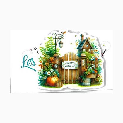 Happy Autumn Magnet