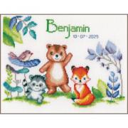 Birth Sampler - Animals