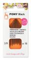Nickel-Free Black Needles - Size 3/9